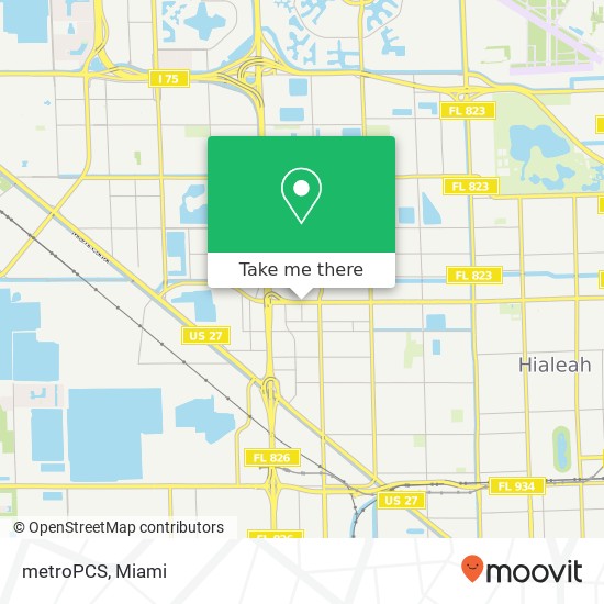 metroPCS map