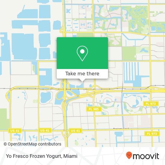 Yo Fresco Frozen Yogurt map