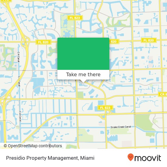 Presidio Property Management map