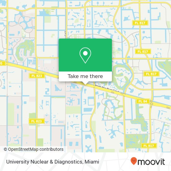 University Nuclear & Diagnostics map