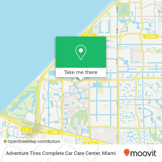 Adventure Tires Complete Car Care Center map