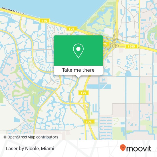 Laser by Nicole map
