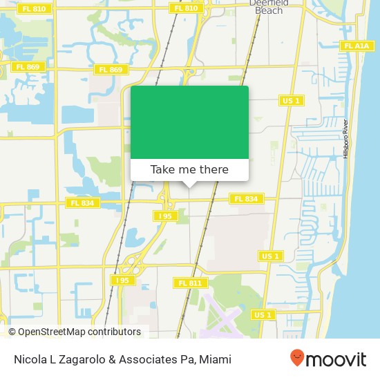 Mapa de Nicola L Zagarolo & Associates Pa