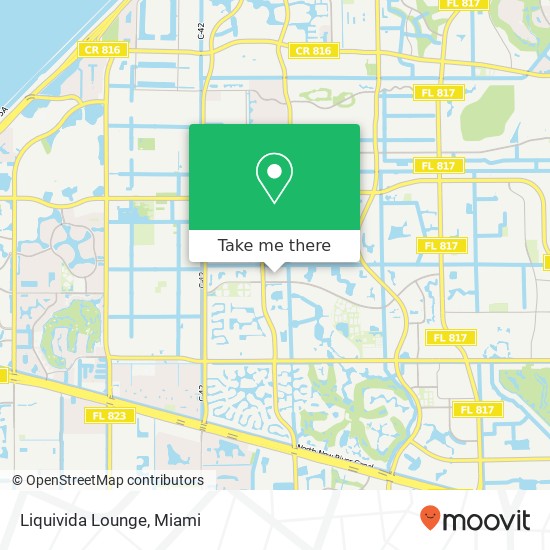 Liquivida Lounge map