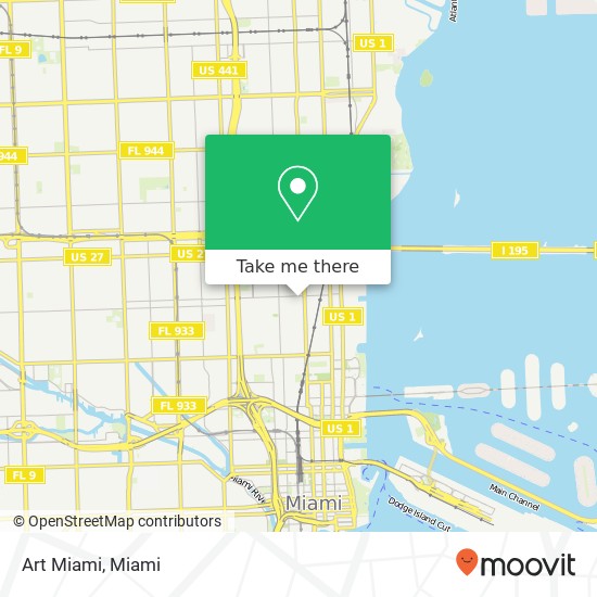 Mapa de Art Miami