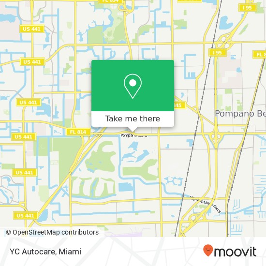 YC Autocare map