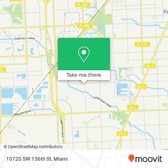 10720 SW 136th St map