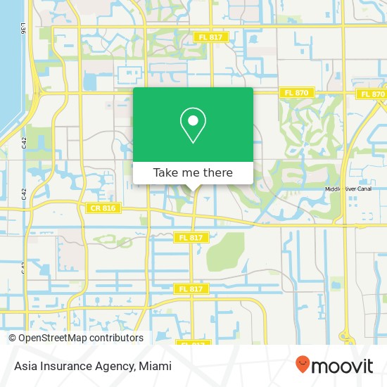 Asia Insurance Agency map