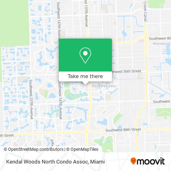 Kendal Woods North Condo Assoc map