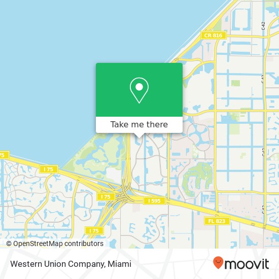 Western Union Company map