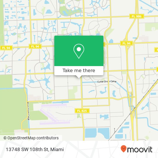 13748 SW 108th St map