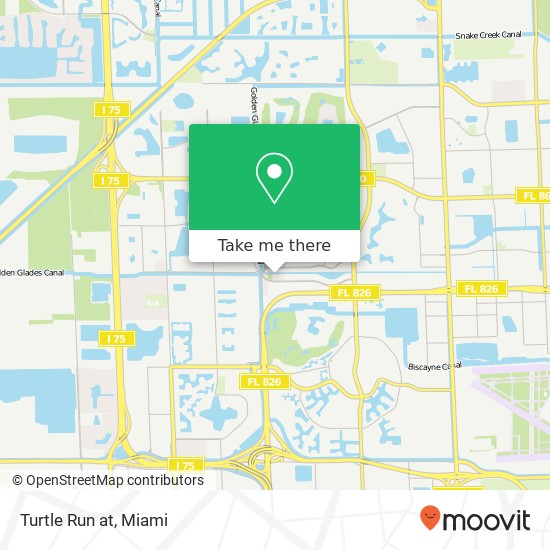 Mapa de Turtle Run at