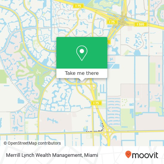Merrill Lynch Wealth Management map