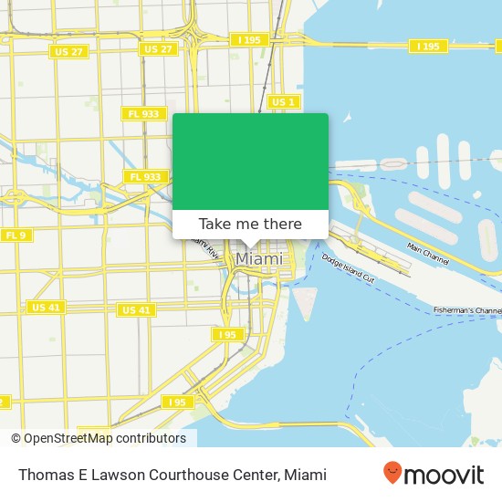 Mapa de Thomas E Lawson Courthouse Center