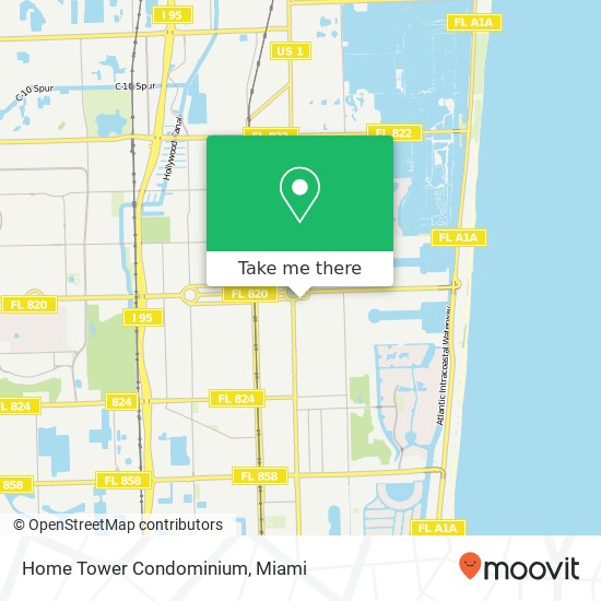 Home Tower Condominium map