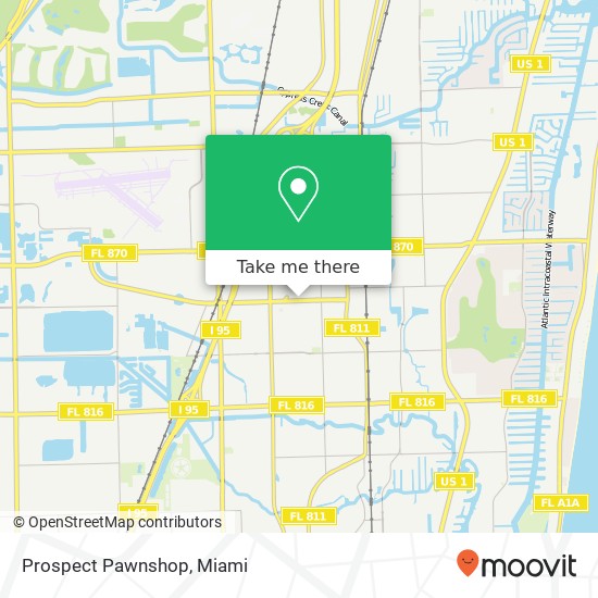 Prospect Pawnshop map