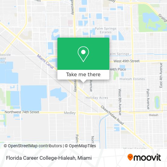 Mapa de Florida Career College-Hialeah