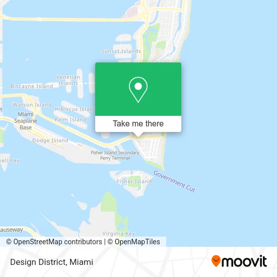 Design District map