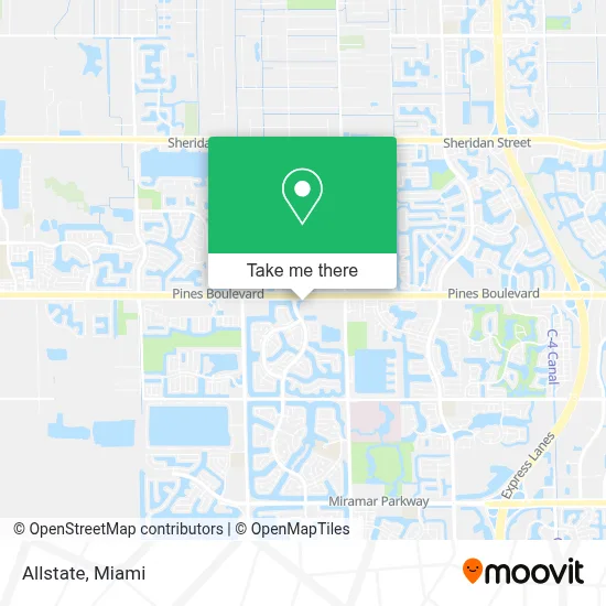 Allstate map