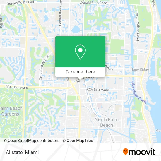 Allstate map