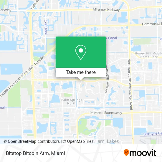 Bitstop Bitcoin Atm map