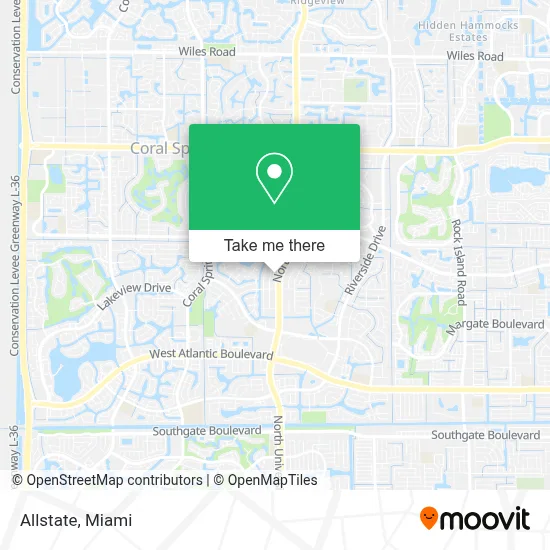 Allstate map