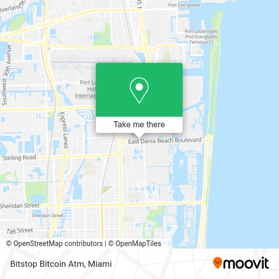 Bitstop Bitcoin Atm map