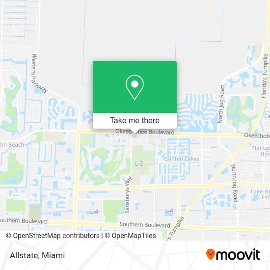 Allstate map