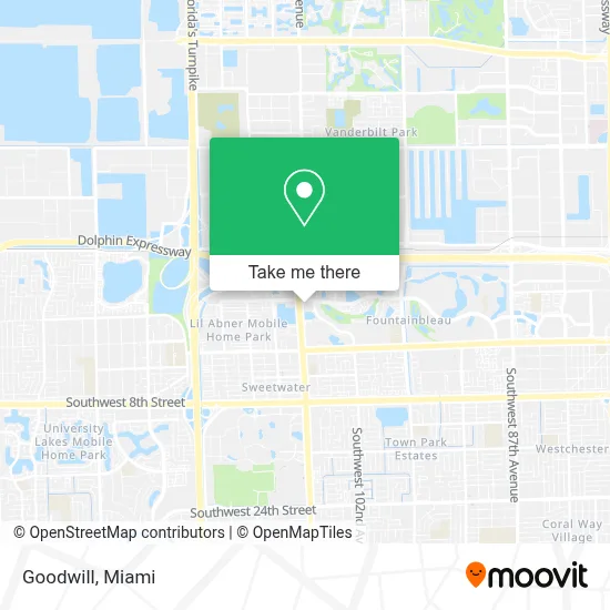 Goodwill map