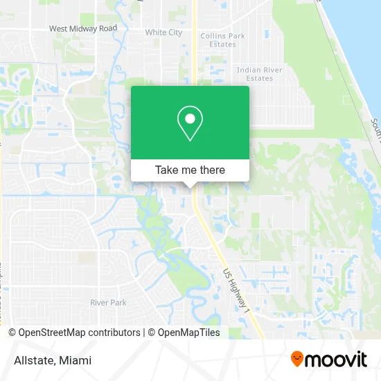 Allstate map