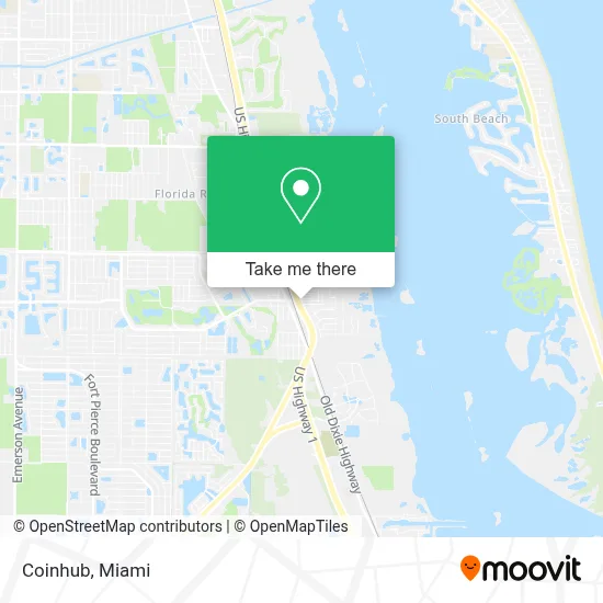 Coinhub map