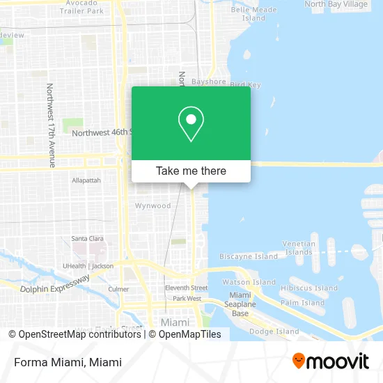 Forma Miami map