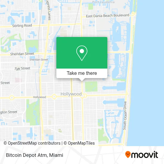Bitcoin Depot Atm map