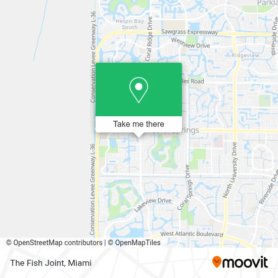 The Fish Joint map