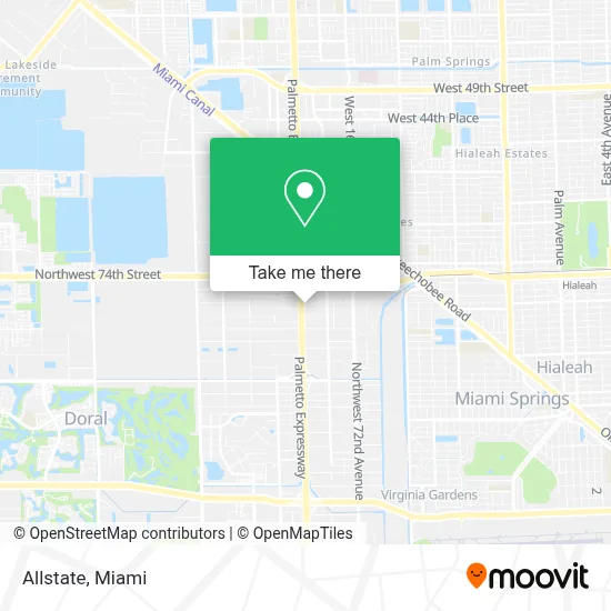Allstate map