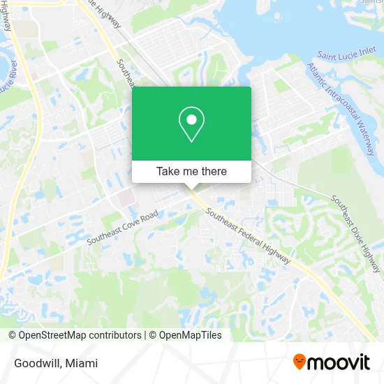Goodwill map