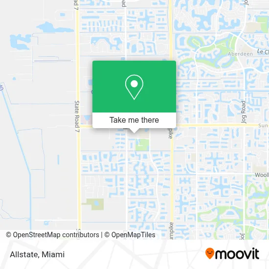 Allstate map