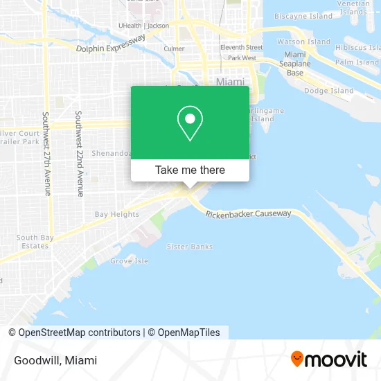 Goodwill map