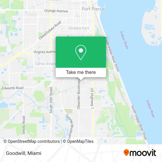 Goodwill map