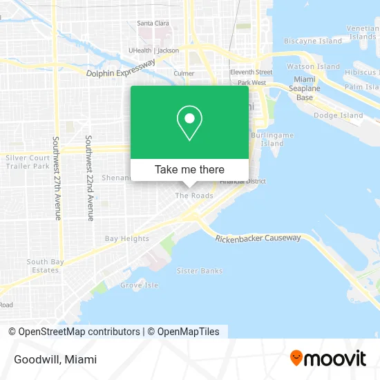 Goodwill map