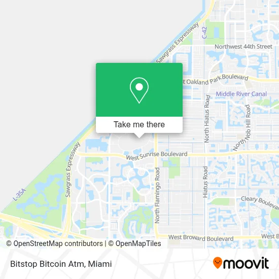 Bitstop Bitcoin Atm map