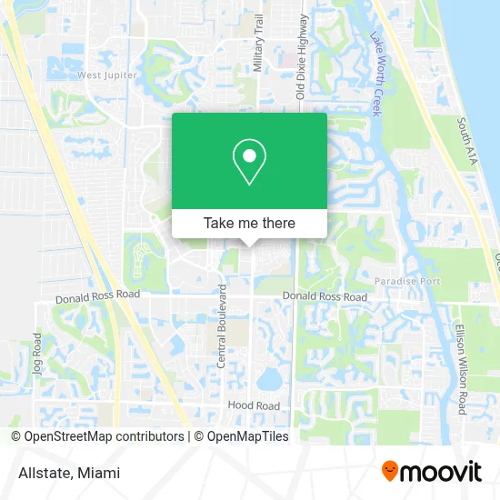 Allstate map