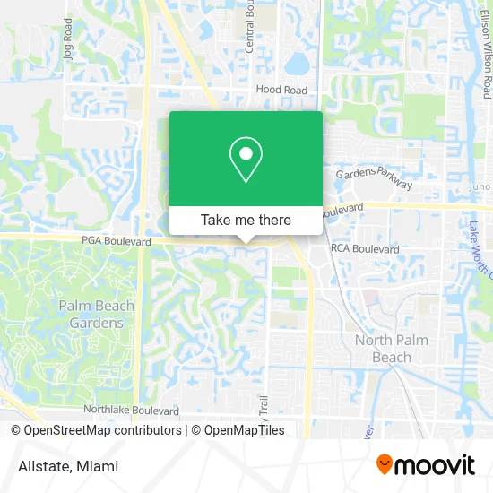 Allstate map
