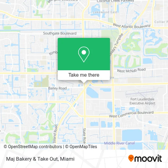Maj Bakery & Take Out map