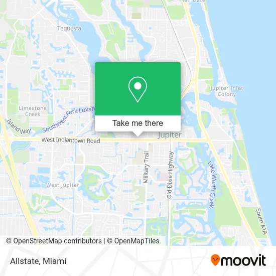Allstate map