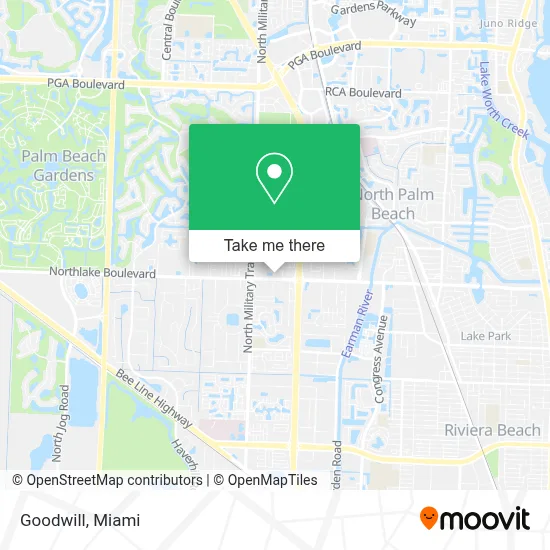 Goodwill map