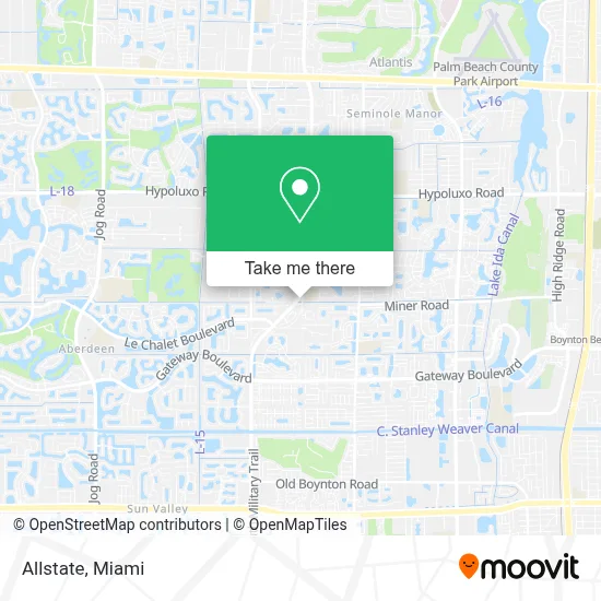 Allstate map