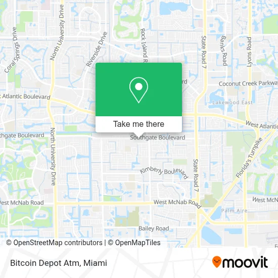 Bitcoin Depot Atm map