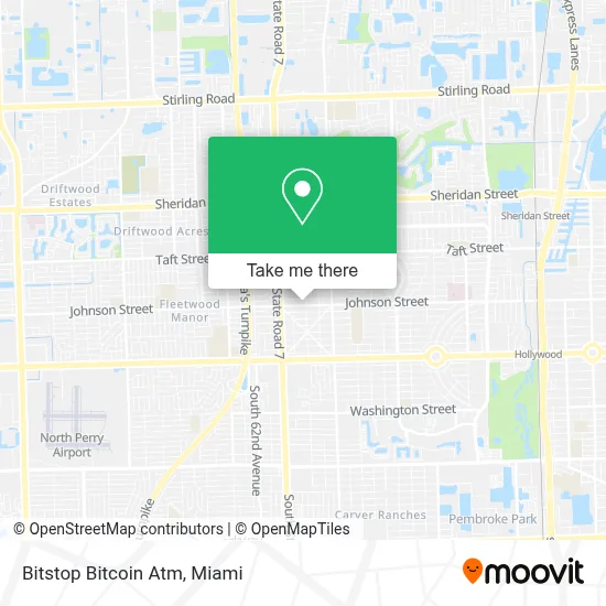 Bitstop Bitcoin Atm map
