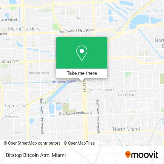 Bitstop Bitcoin Atm map